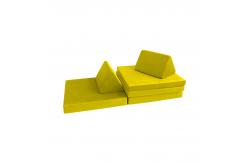 China OEM Open-Ended Playroom Sofa 6pcs High Density Foam Play Mat Couch supplier