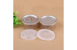 China Clear Pet Jars Plastic Container For Powder Nuts supplier