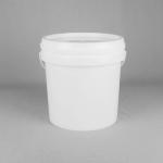 8L Round  2 Gallon Plastic Containers With Lids , Two Gallon Plastic Buckets for sale