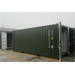 Road Shipping Second Hand Steel Containers 2.59m Height 33 Cbm for sale