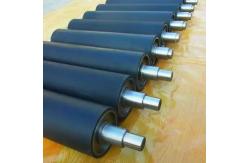 China Biaxially Oriented Plastics Film Line MDO Nip Roller Silicon Rubber Coated Rollers supplier