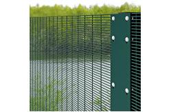 China Customized 358fence 358 mesh panels with automatic gates and fence supplier
