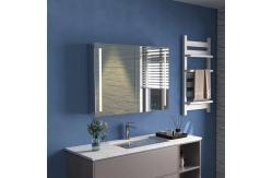 China Mirrored Bathroom Sinks And Cabinets Vanity Cupboard Resin Basin supplier