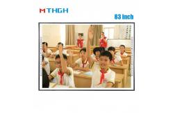 China 83 Inch Smart Interactive Whiteboard 60000 Hours 40 Points Wall Mounted supplier