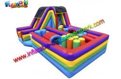China Attractive Inflatables Obstacle Course bounce house For Childrens And Adults supplier