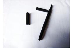 China ABS Plastic Black Auto Eyebrow Pencil Double End No Leakage 140mm Long supplier