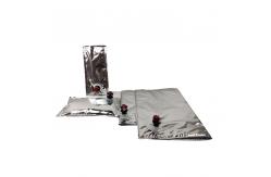 China Disposable Liquid Bladder Bag , 5 Liter 96oz Wine Bag In Box With Valve supplier