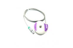 China 9 Pin Ultrasound Fetal Monitor Transducer cable diameter 4mm supplier
