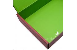 China Recyclable 250gsm Corrugated Mailing Boxes Both Sides Printing supplier