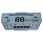 Seven Segment TN LCD Display / Reflective LCD Monochrome Numeric Display Panel for sale