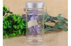China Customized Small Capacity Clear Plastic Cylinder Package Bottle With Screwcap supplier