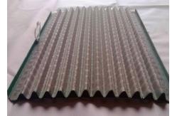 China Stainless Steel Shale Shaker Screen In Metal Frame With Hook  585 × 1170mm supplier