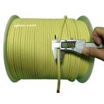 China Aramid fiber Kevlar braided rope high temperature wear-resistant and cut-resistant glass tempering furnace roller rope manufacturer