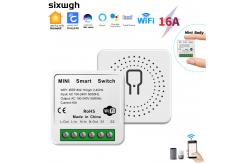 China White Wireless Smart Dimmer Homekit Humidity Control ≤85%RH 16A Homekit Wifi Switch supplier