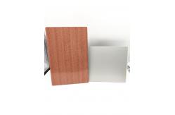 China Brushed ACP Wooden Aluminium Composite Panel Sheet 2mm High Gloss supplier