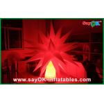 Led Light Ground Star Tree With 12 Different Color Inflatable Lighting Decoration for sale