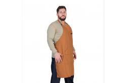 China Welder Use Flame Retardant Apron 100% Cotton Canvas Arc Rated Apron Arc Flash supplier