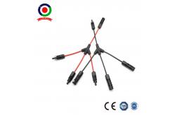 China 1500V 12AWG Y Branch Connector 1 To 3 For Solar Panel supplier