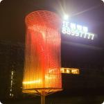 Crystal 3D Pixel LED 3535 Pendant Light For Living Room Decoration for sale