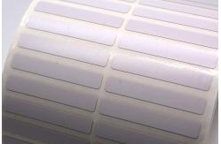 China 38mmx6mm 1mil  White Matte High Temperature Resistant Polyimide Sticker supplier