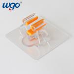 Clear Golden Broom Mop Holder Wall Mount PC Silicone adhesive tape For Closet for sale