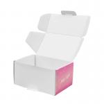 Custom Printed Paper Packaging Corrugated Shipping Boxes for Clothing and Candles for sale