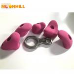 Commercial Park Climbing Rock Holds ROHS Anti Corrosion With Screw Fittings for sale