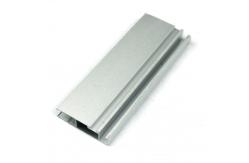 China Extrusion Frame Silver Anodized 6063 Aluminum Window Profiles supplier