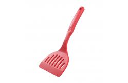 China Heat Resistant Non Stick Silicone Frying Spatula With Long Handle supplier