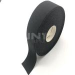 Black Garments Accessories High Elasticity PA Coating 3.5cm Width OEKO Certificate