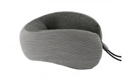 China Compressible Memory Foam Neck Support Pillow Antibacterial Relaxing High End Fabric supplier