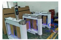 China QR Code / NFC Turnstile Barrier Gate RFID Reader AI Facial Recognition Turnstile supplier