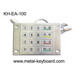 Vandal Proof Stainless Steel Kiosk Numeric Keypad for PC with 16 Keys for sale