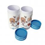 Retailing Paper Kids Towel Cardboard Tube Box Custom Printing
