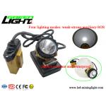 25000lux Afety Wire Cap Led Mining Lamp , High Intensity Light Flashing Cap Light for sale