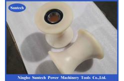 China Pulley Block Pulling Wires Cable Nylon Roller Wheels In Ground Construction supplier