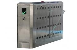 China 600mm Retractable Bi directional Flap Barrier Gate WITH high sensitivity infrared photocell supplier