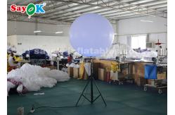China Inflatable Stand Tripod Balloon Lighting Decoration For Street , Backyard supplier