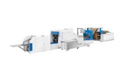 China Customized Plc Kraft Paper Bag Making Machine Fully Automatic supplier