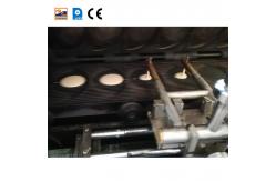 China 2.0hp Automatic Ice Cream Cone Machine Cast Iron Baking Template supplier