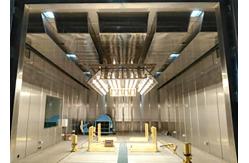 China Automotive Sun Simulation System Halogen Lamp Room Walk In Evironmental Chamber supplier