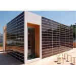 Double Glass BIPV Solar Panels 230W Transparent BIPV Customizable for sale