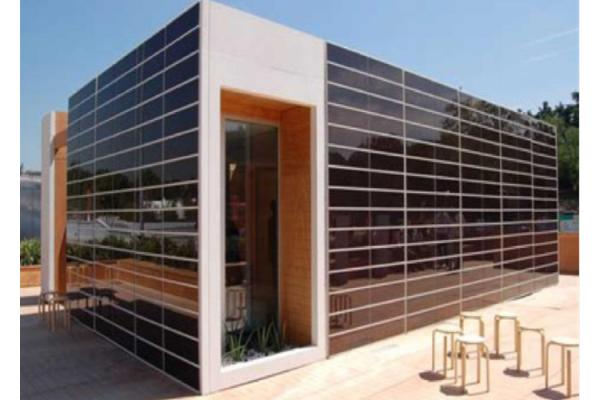 Double Glass BIPV Solar Panels 230W Transparent BIPV Customizable