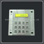 Matrix Type Usb Numeric Keypad With Display , 3*4 Layout Usb Numeric Keyboard for sale