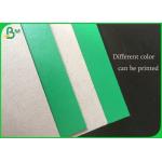 FSC Certificated Grey Chipboard / Coating One Side Grey One Side Green Paper Carboard