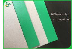 China FSC Certificated Grey Chipboard / Coating One Side Grey One Side Green Paper Carboard supplier