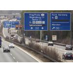 UV Proof  P25 High Way LED Safety Signs Power Supply And Lightening Shock Protection for sale