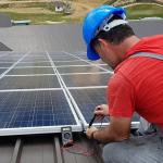 3kw Monocrystalline Solar Panel Roof Mounting Kit For Business FCC Certified