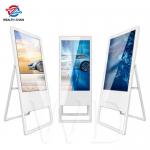 Web Based CMS 350 Nits Digital Signage Kiosk Solutions , Moveable Digital Signage
