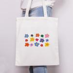 Large Capacity Canvas Fabric Makeup Bags Good Storage